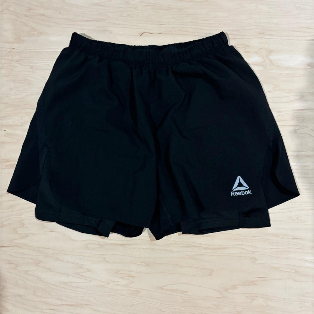 Reebok Combat MMA Grappling Shorts 2 in 1